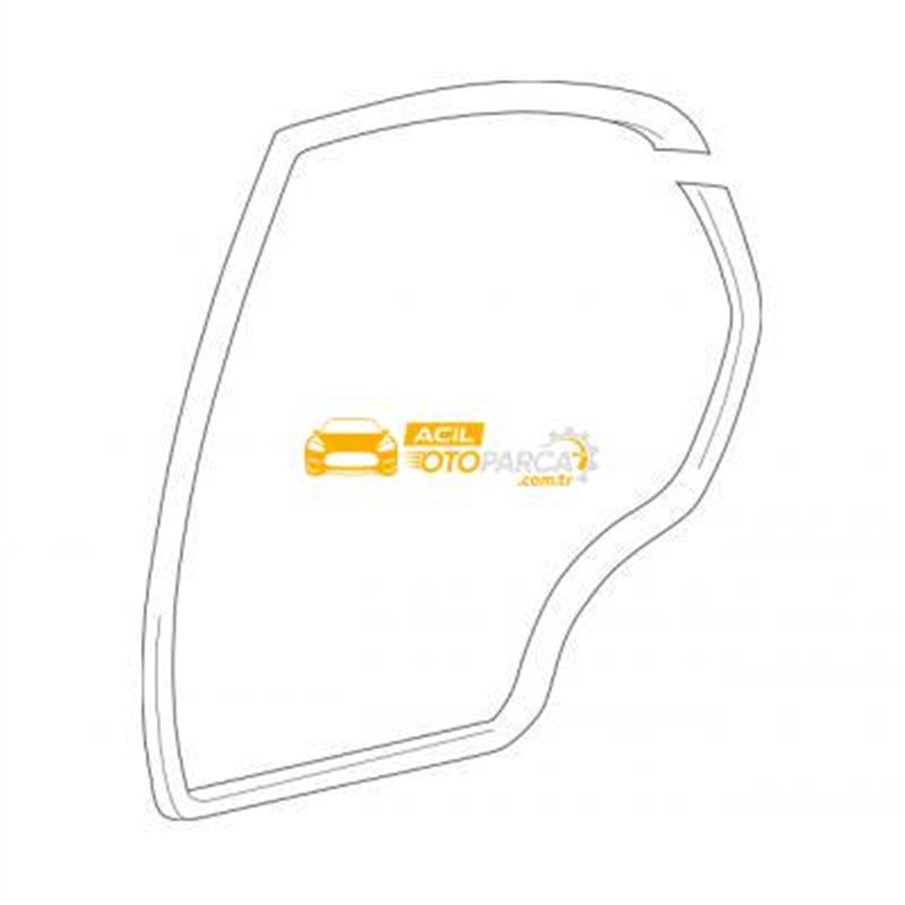 Hyundai Accent Arka Kapi Fi̇ti̇li̇ Sol 2000-2002