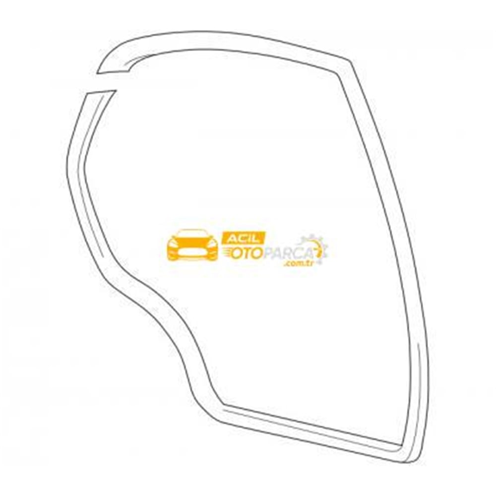 Hyundai Accent Arka Kapi Fi̇ti̇li̇ Sol 2003-2006