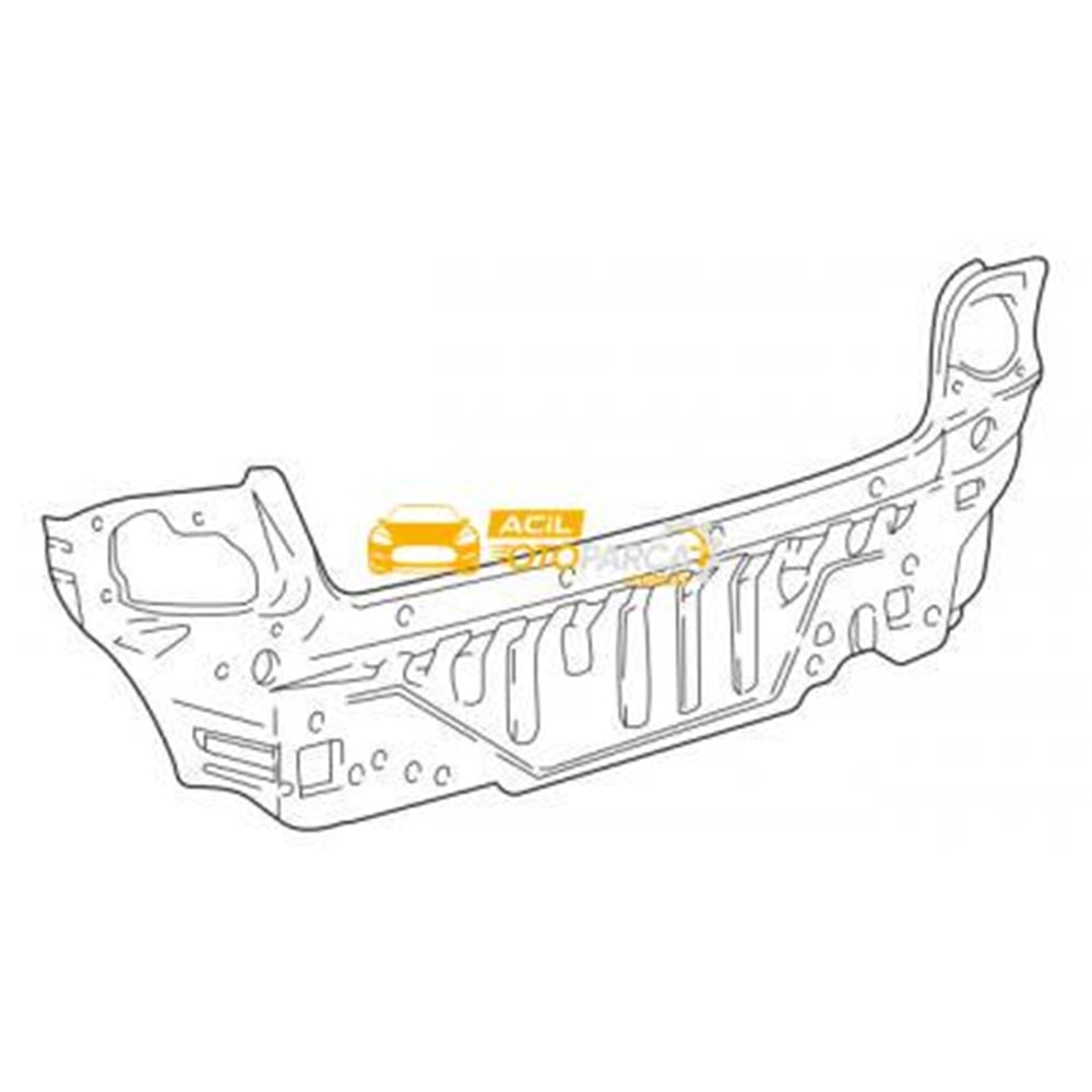 Hyundai Accent Arka Panel 2003-2006