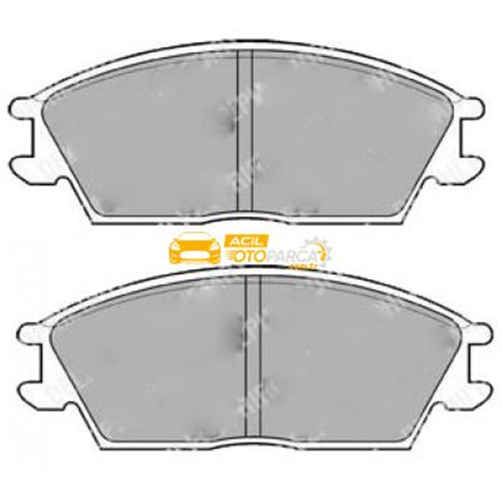 Hyundai Accent Ön Fren Balatasi Takim 1,3Cc 1,5Cc 1995-1999