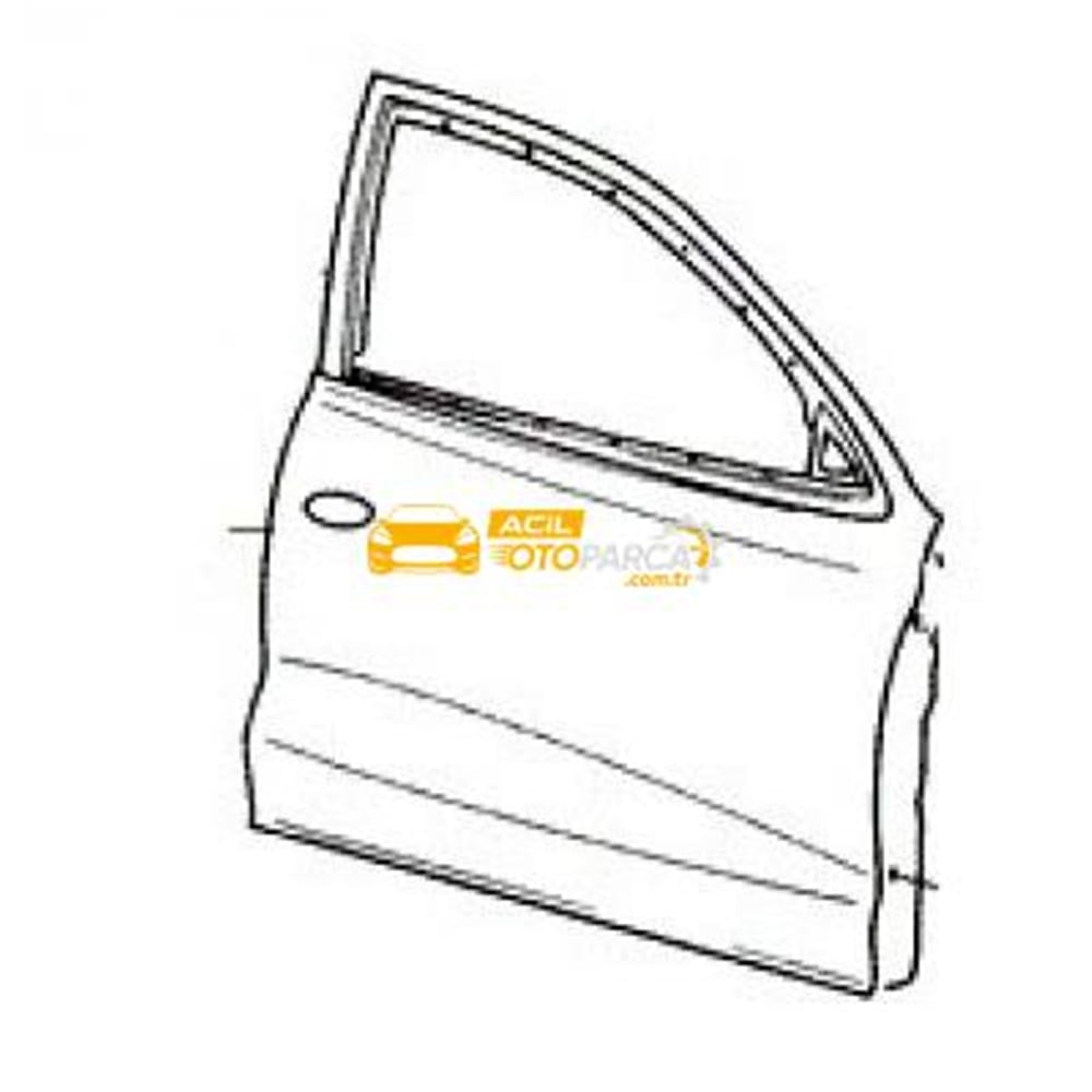 Hyundai Elentra Kapi Ön Sağ 1998-2000