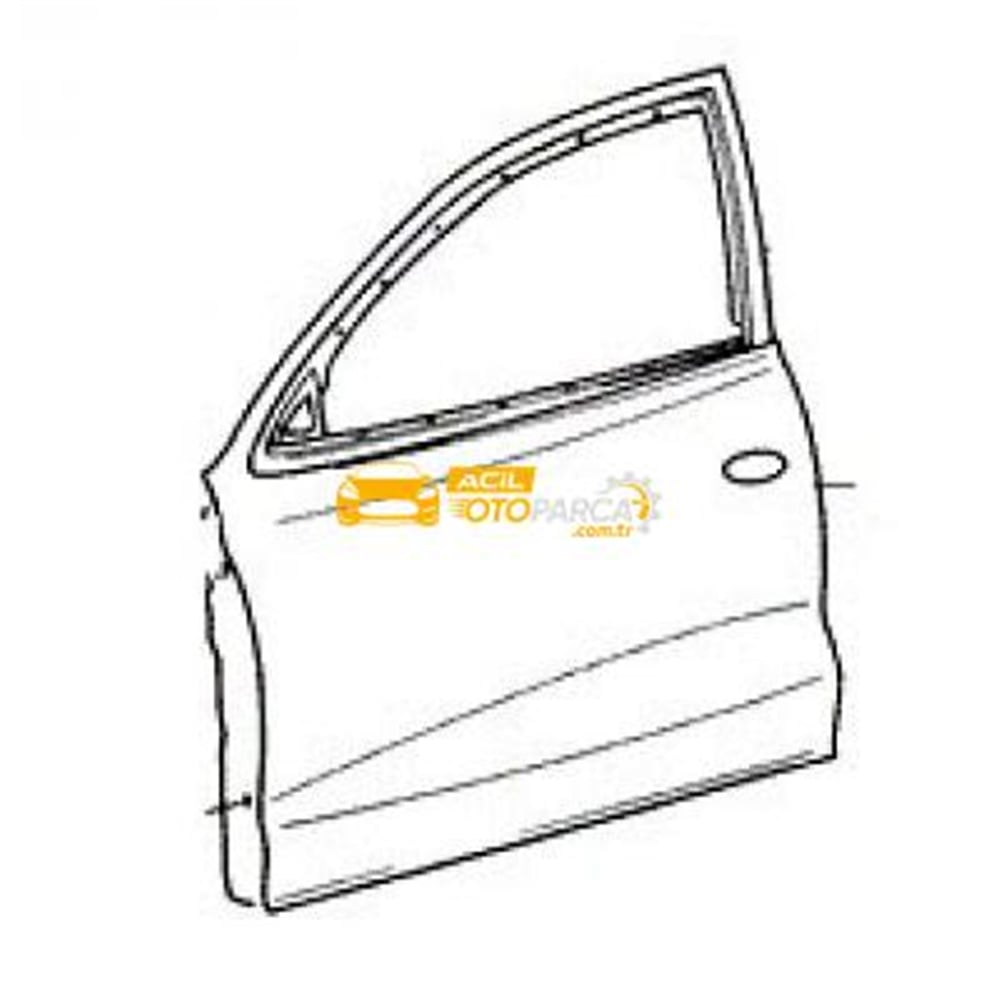 Hyundai Elentra Kapi Ön Sol  1998-2000