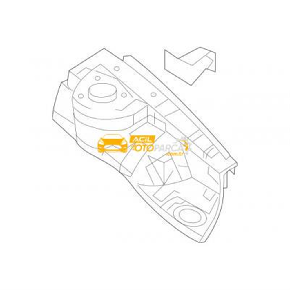 Hyundai Elentra Podye Saci Sol 2001