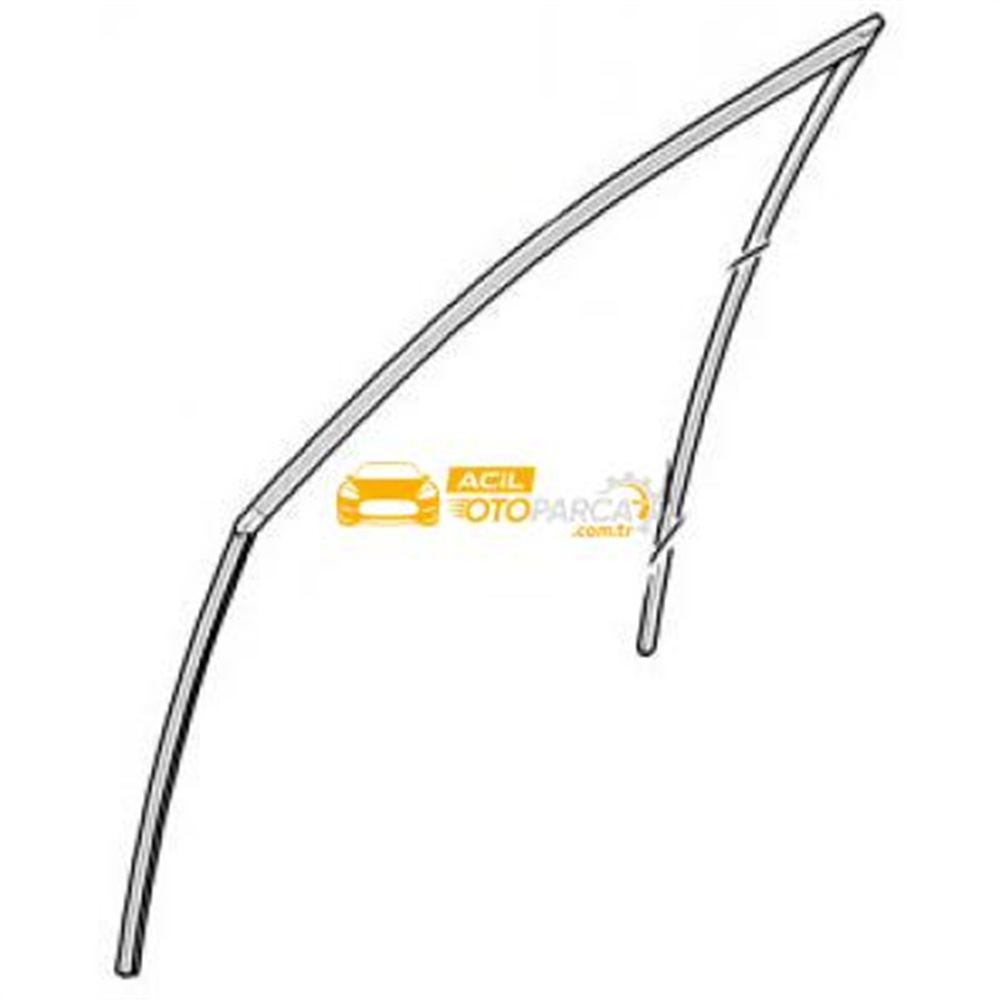Hyundai̇ Getz Ön Kapi Cam Fi̇ti̇li̇ Sağ 2002-2005