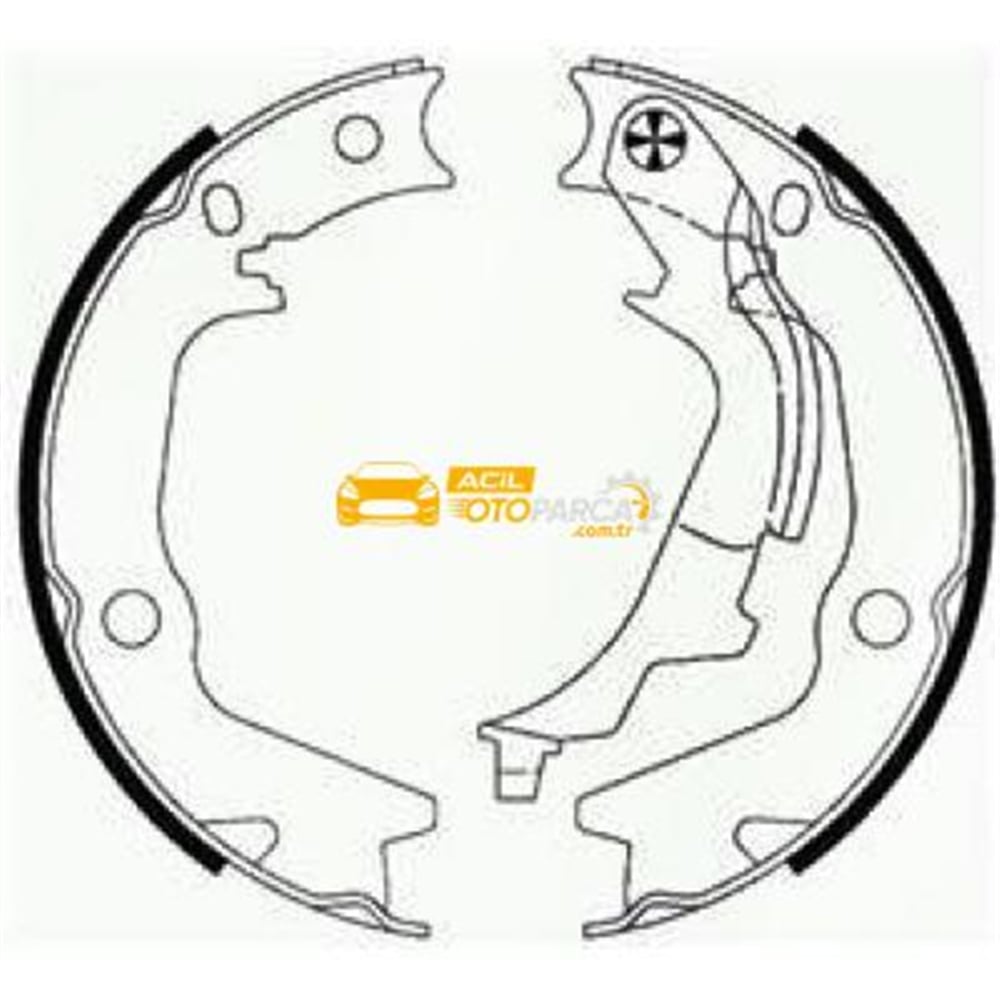 Hyundai İ20 Arka Fren Balatasi Takim 2009-2010