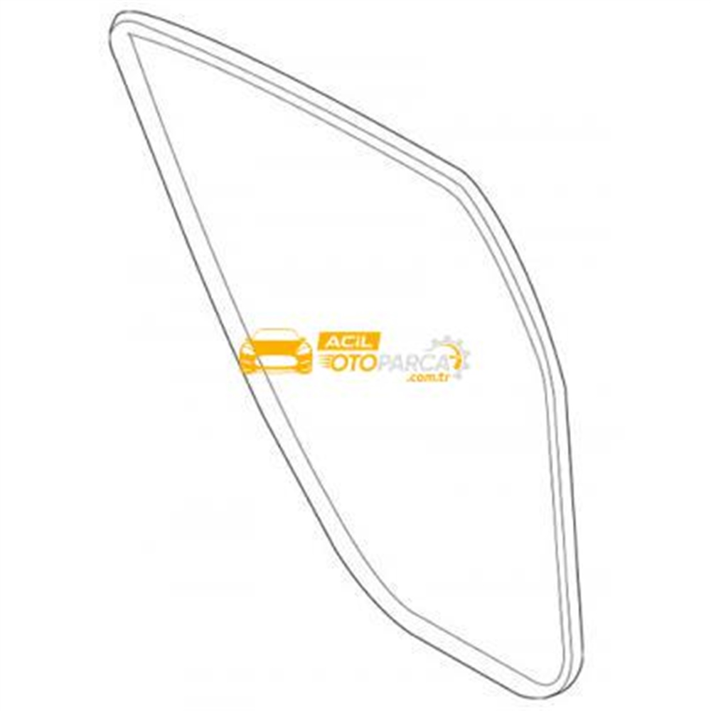 Kia Rio Arka Kapi Kasa Lasti̇ği̇ Hatcback Sağ 2006-2009