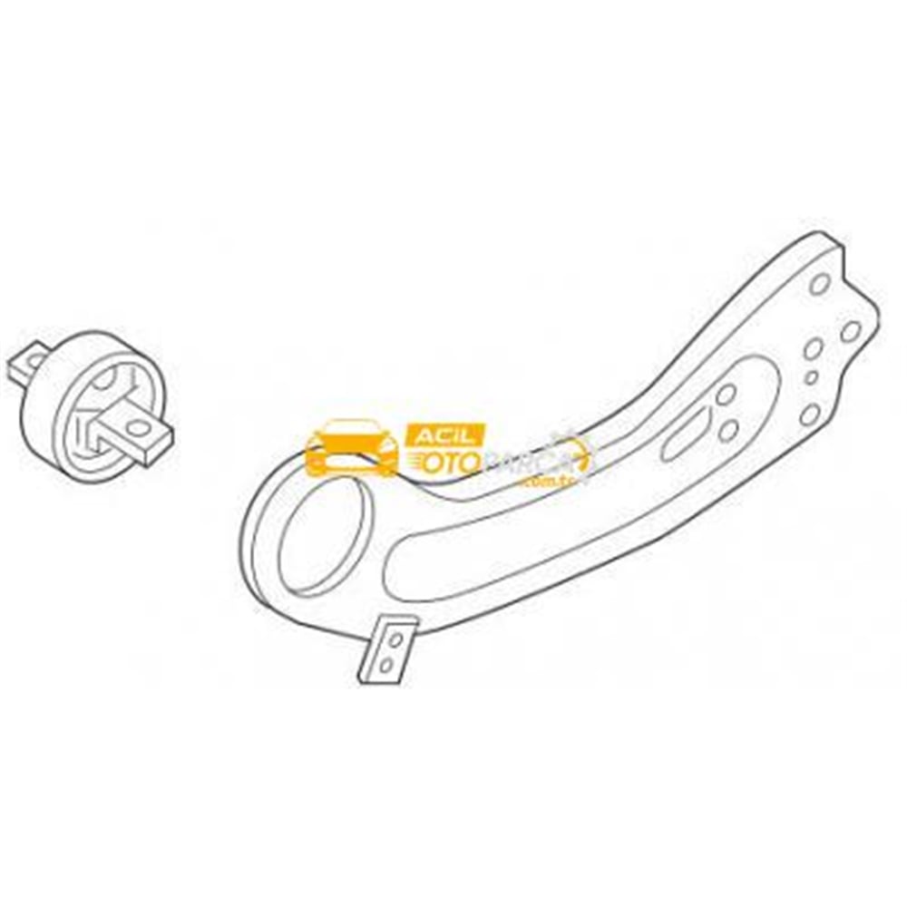 Kia Sorento Arka Denge Kolu Alt Sol 2015-2017