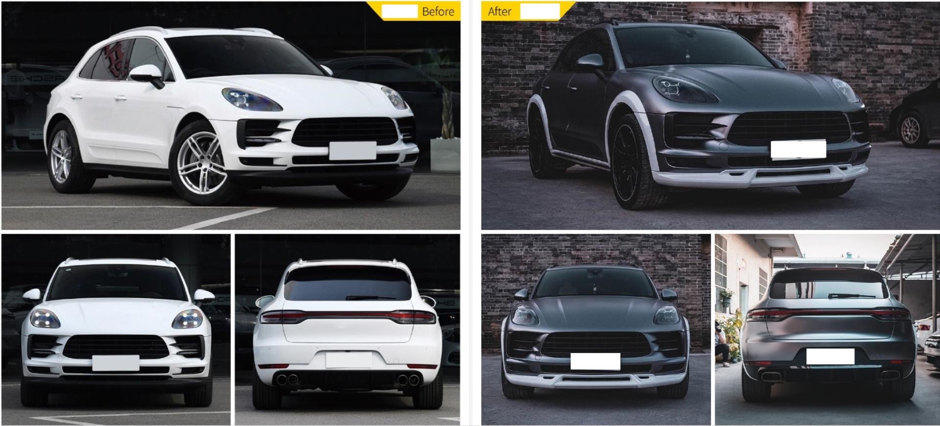 MACAN 2018+ SEMI WIDE BODY KIT  