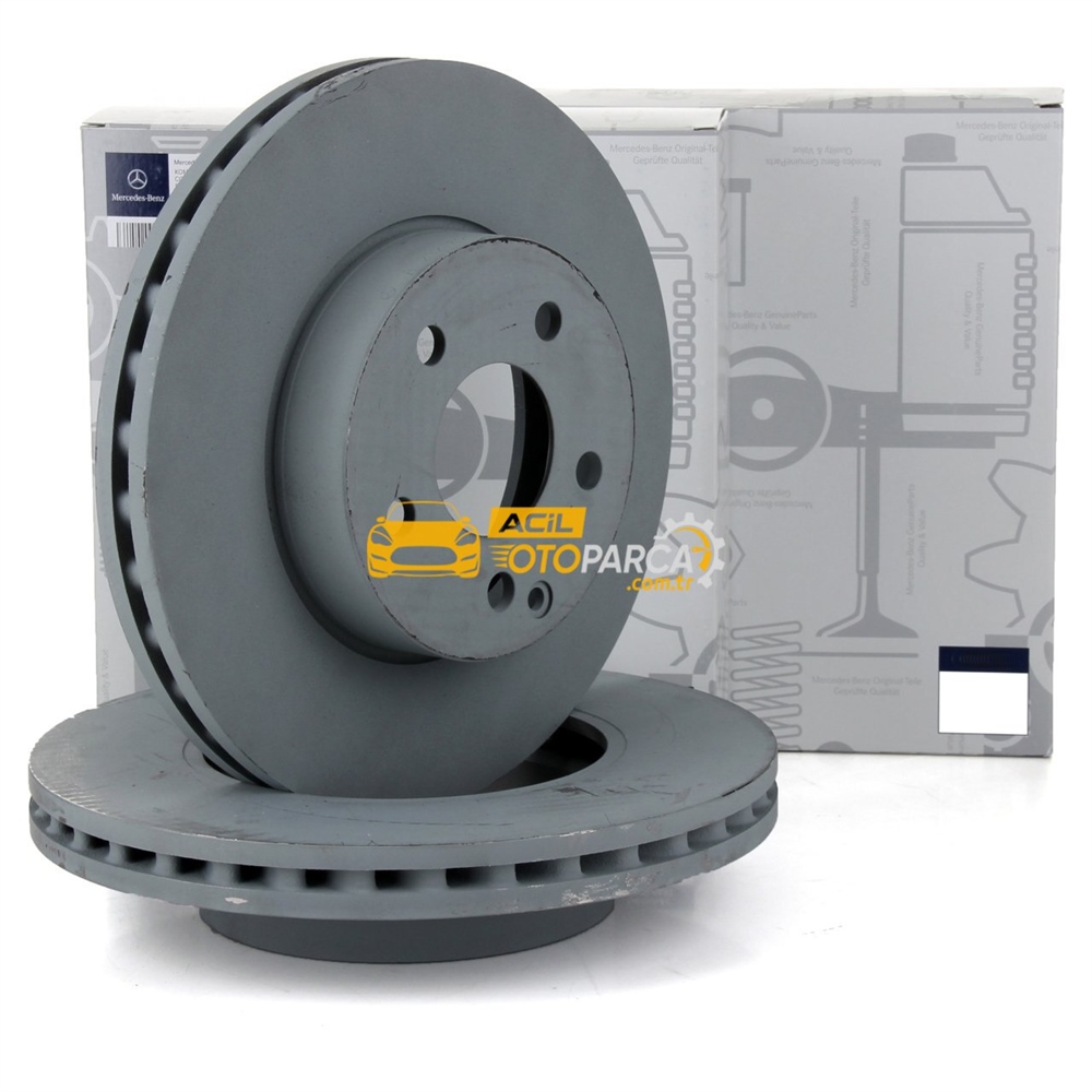 Mercedes Benz C Serisi W204 C180 Ön Fren Disk Takımı Orijinal (0004211912, 2044210012)