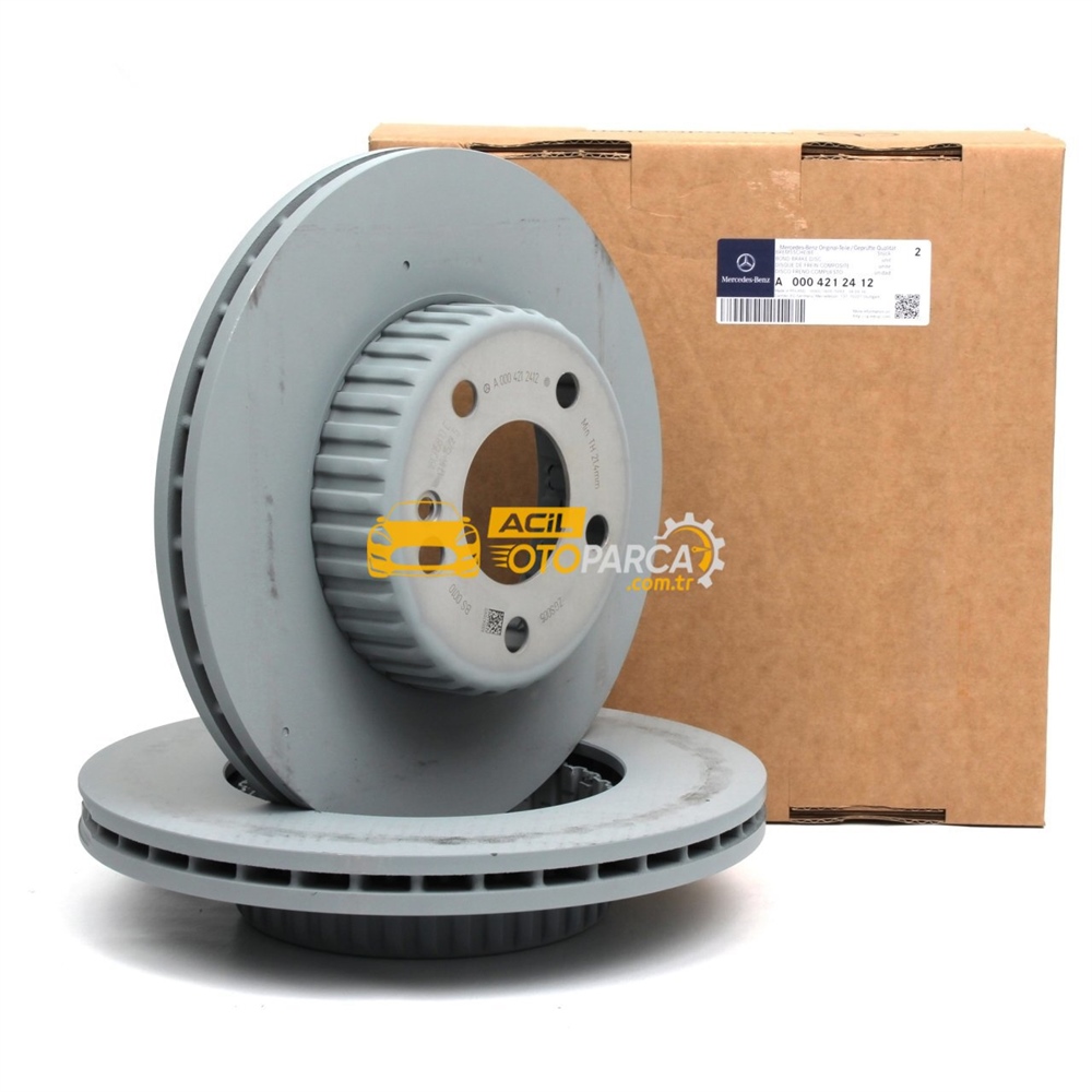 Mercedes Benz C Serisi W205 C180 Ön Fren Disk Takımı Orjinal (A00042124123, c180)