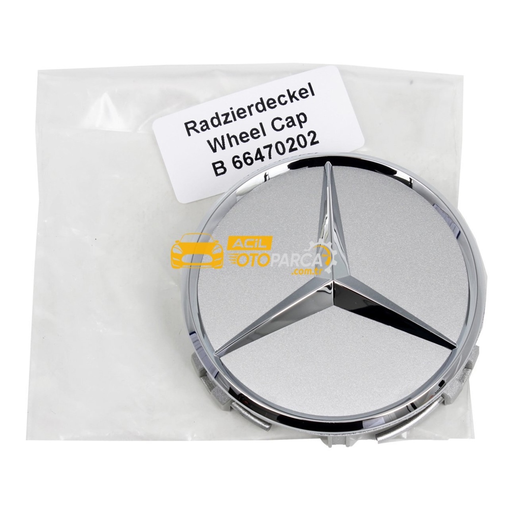 Mercedes C Serisi W203 Kasa Jant Göbeği Orjinal (B66470202-1)