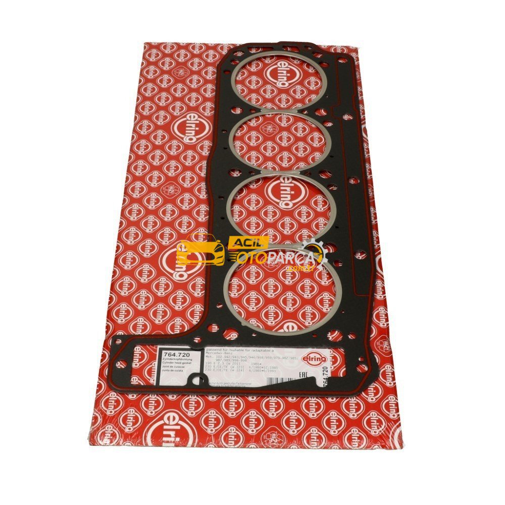 Mercedes W124 Kasa 230E 102 Motor Silindir Kapak Contası Elring Marka