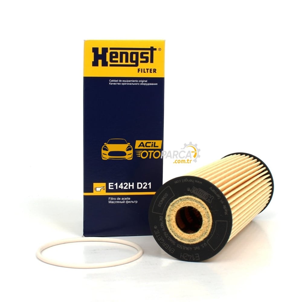 Mercedes W210 Kasa E200 Kompressor Yağ Filtresi Hengst Marka