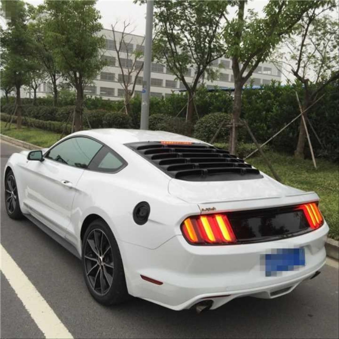 MUSTANG IÇIN UYUMLU 2015-2020 ARKA CAM VIZÖRÜ 