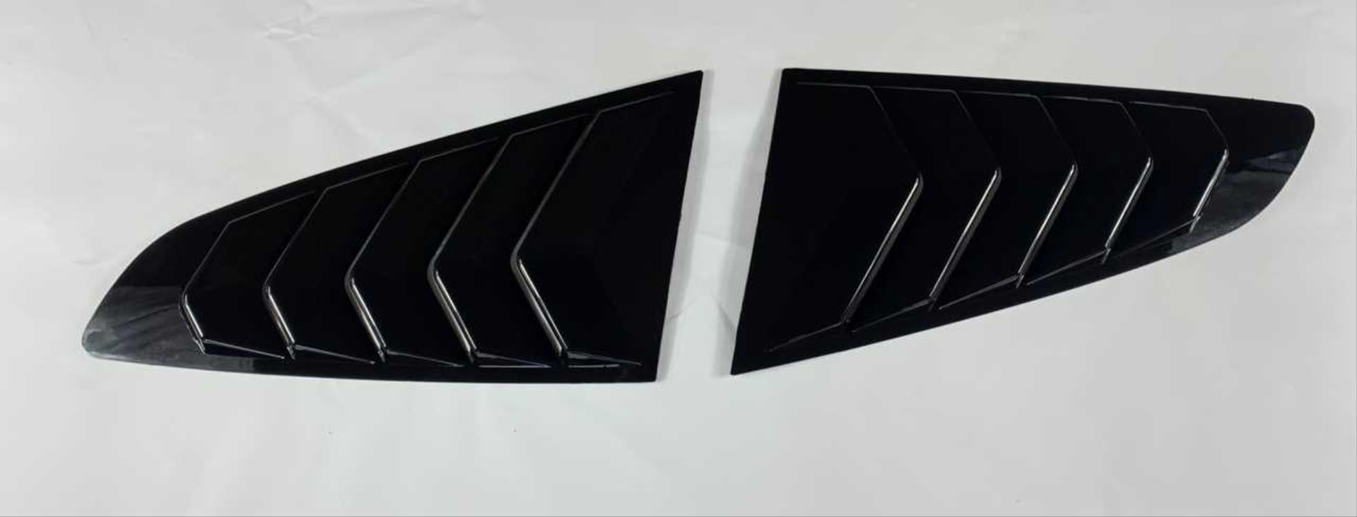 MUSTANG IÇIN UYUMLU 2015-2020 KELEBEK CAM KAPLAMA -  PIANO BLACK