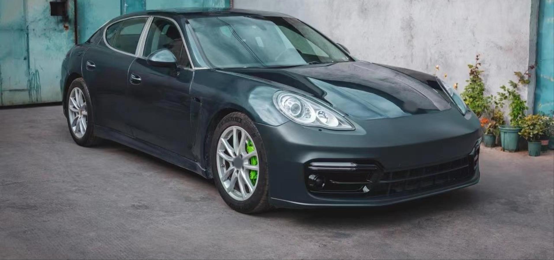 PANAMERA 2011-2013 IÇIN UYUMLU FACELIFT 2017+  YÜKSELTME IÇIN UYUMLU ÖN TAMPON SET  