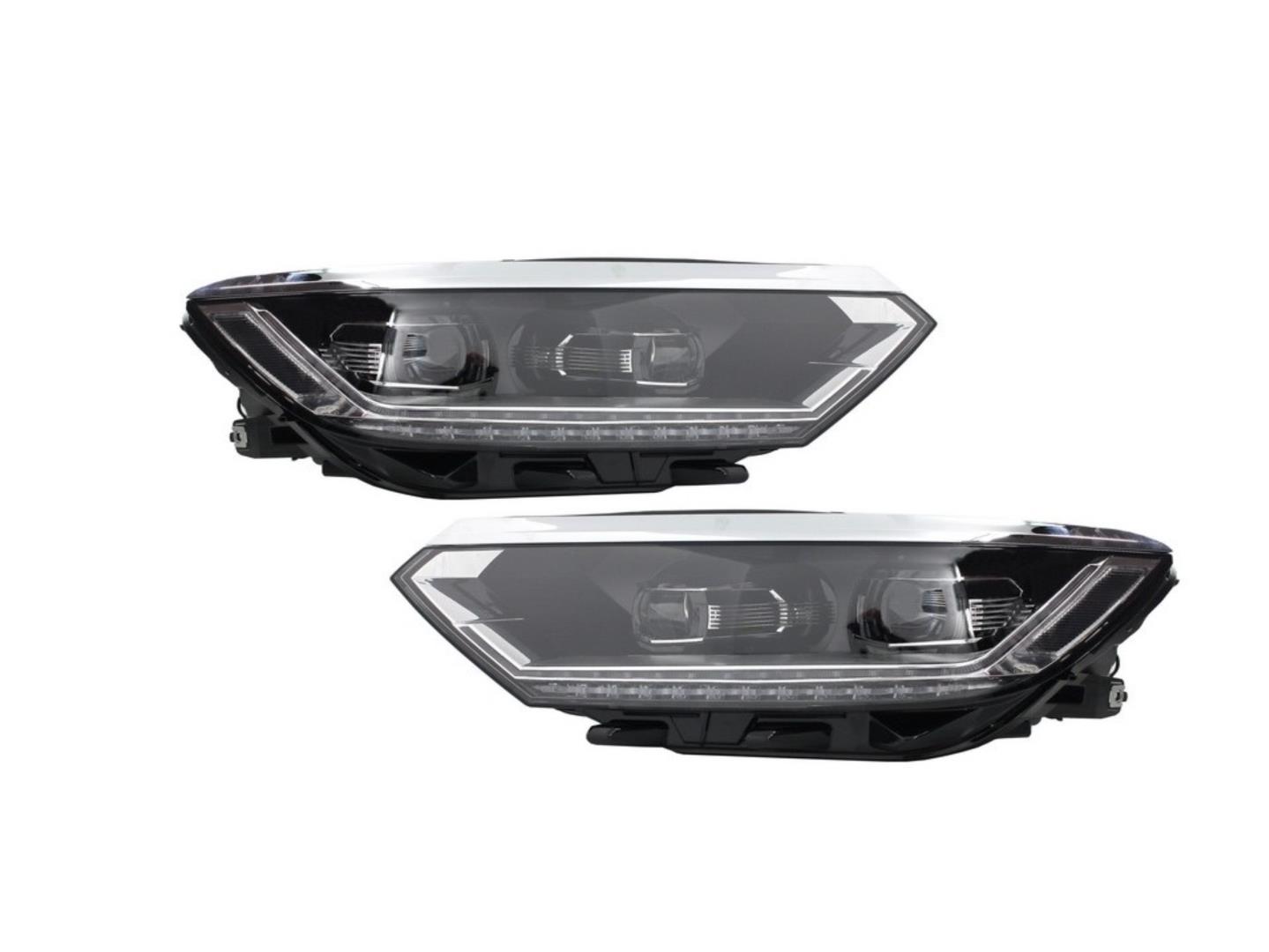 PASSAT B8 2015-2018 İÇİN UYUMLU B 8.5 GÖRÜNÜMLÜ LED FAR (DOUBLE U)  