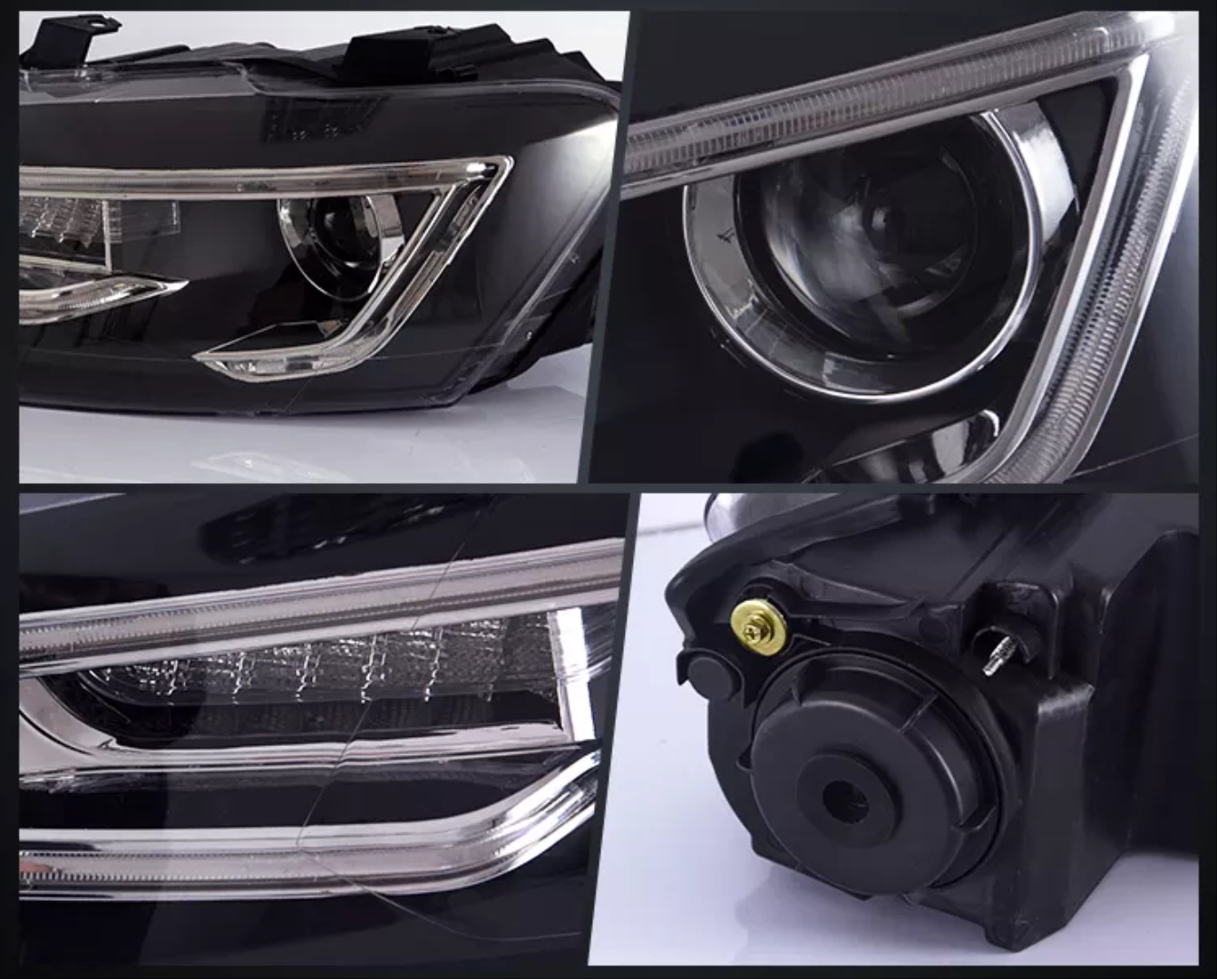 POLO 2010-2017 IÇIN AUDI DIZAYN LED FAR  