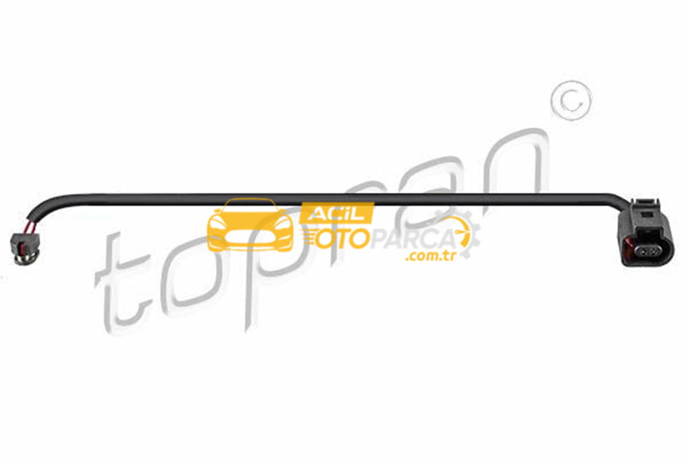 Porsche TOPRAN 114337 | On Balata İkaz Kablosu-340mm (VW Touareg 11-18)