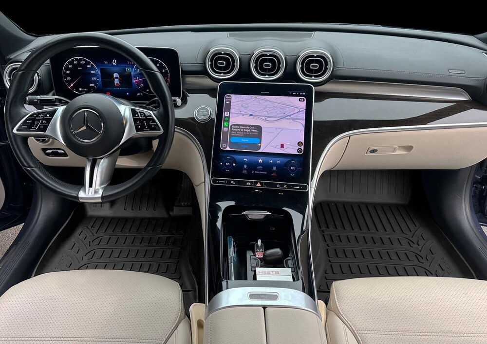 Premium Mercedes-Benz C Serisi 2022 Sonrası W206 Havuzlu Paspas