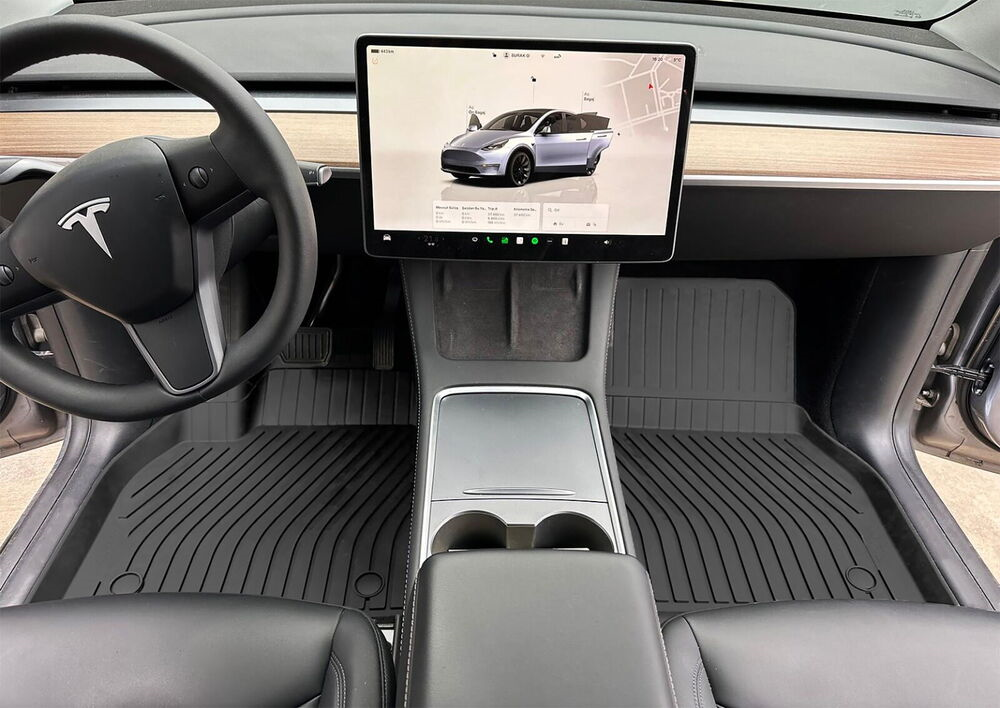 Premium Tesla Model Y 2019-2024 Havuzlu Paspas