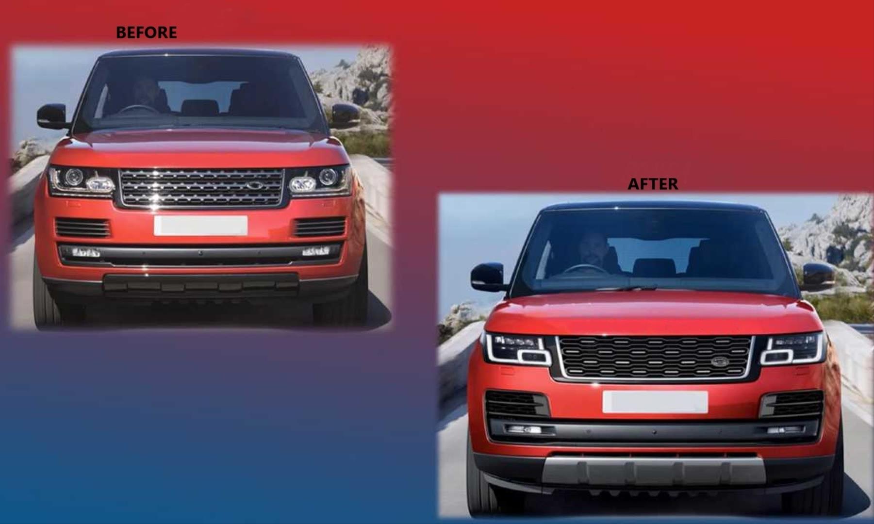 RR VOGUE 2013-2017 IÇIN FACELIFT 2018+ BODY KIT (L405 MAKYAJLAMA)  