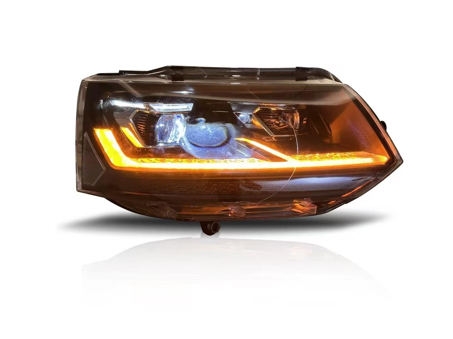 TRANSPORTER & CARAVELLE T6 (10-15)   İÇİN 2019+ T6.1 GÖRÜNÜM  FULL  LED FAR  (Halojen farlı model iç