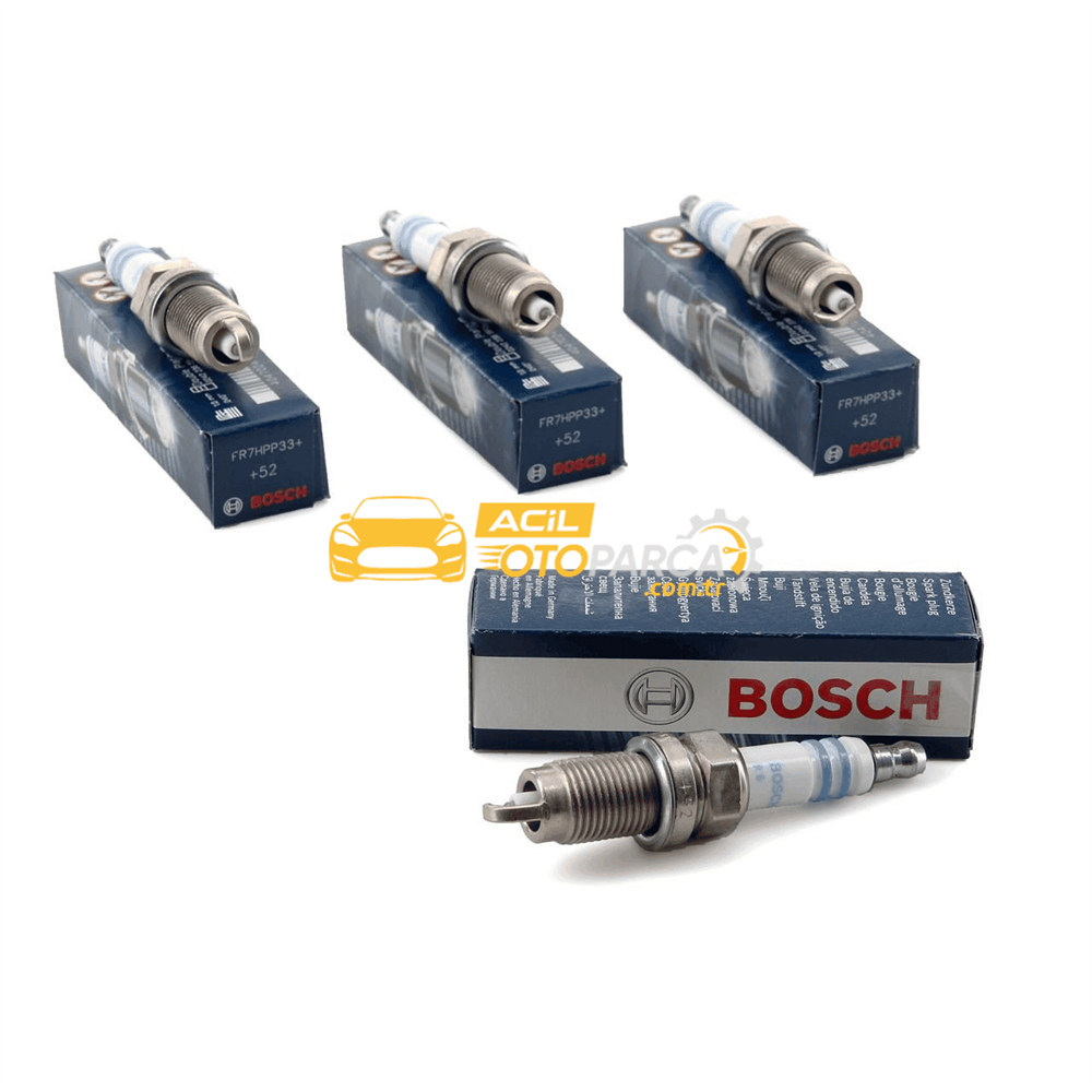 Volkswagen BOSCH 0242236566 | Volkswagen Polo 2003-2014 1.4 16 Valf Ateşleme Bujisi Takım (PLATİNİUM)