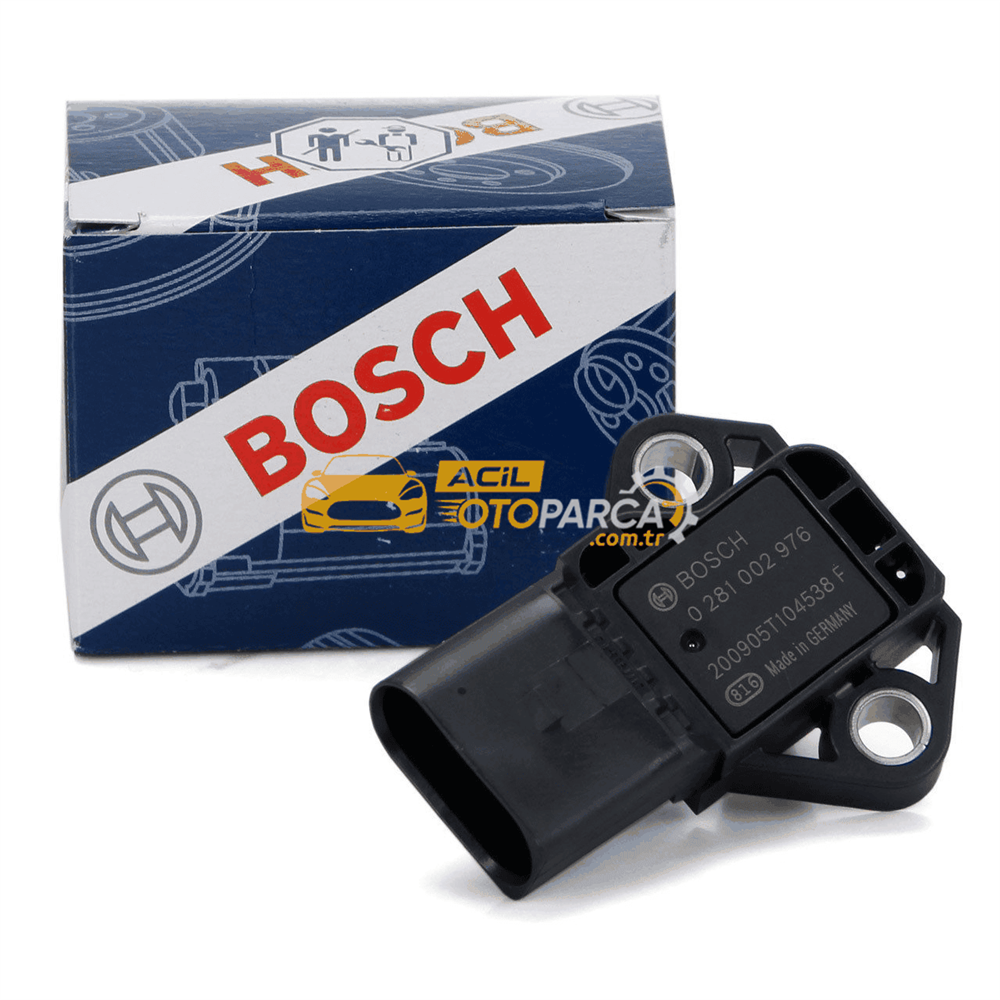 Volkswagen BOSCH 0281002976 | Volkswagen Passat CC 2009 Sonrası Turbo Basınç Sensörü