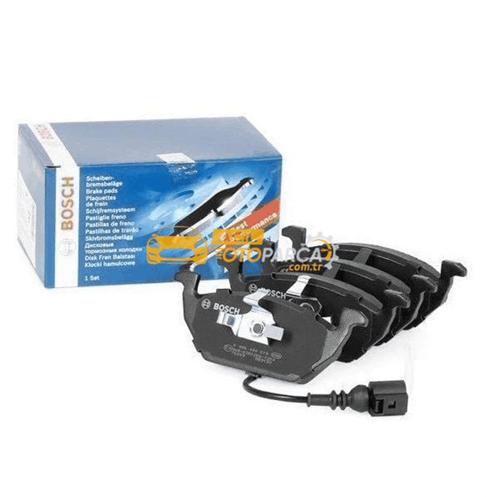 Volkswagen BOSCH 0986495213 | Volkswagen Polo 20052009 Model Arası Ön Fren Balatası