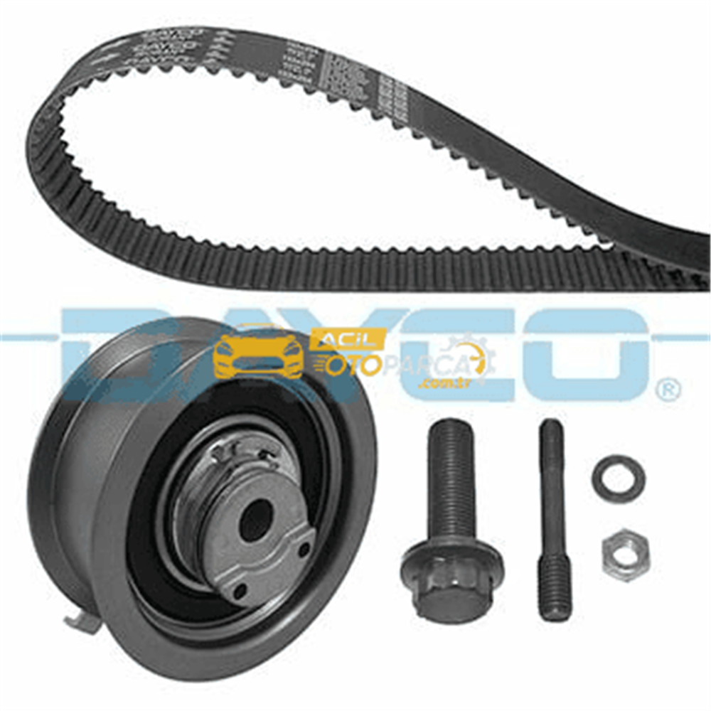 Volkswagen DAYCO KTB189 | Triger Gergi Seti (VW: Caddy II 1.9 D TDI Golf III 1.9 D TD Polo Transporter 1.9D)