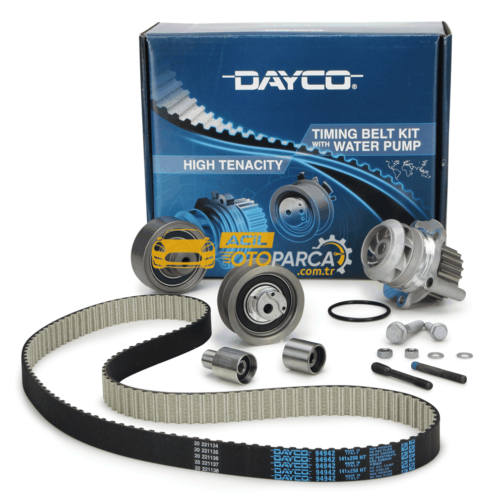 Volkswagen DAYCO KTBWP3600 | Triger Eksantrik Gergi Seti Devirdaimli Fabia Octavia Bora Caddy Golf 1.9Sdı 1.9 TDI 06 99 03 06 Agp