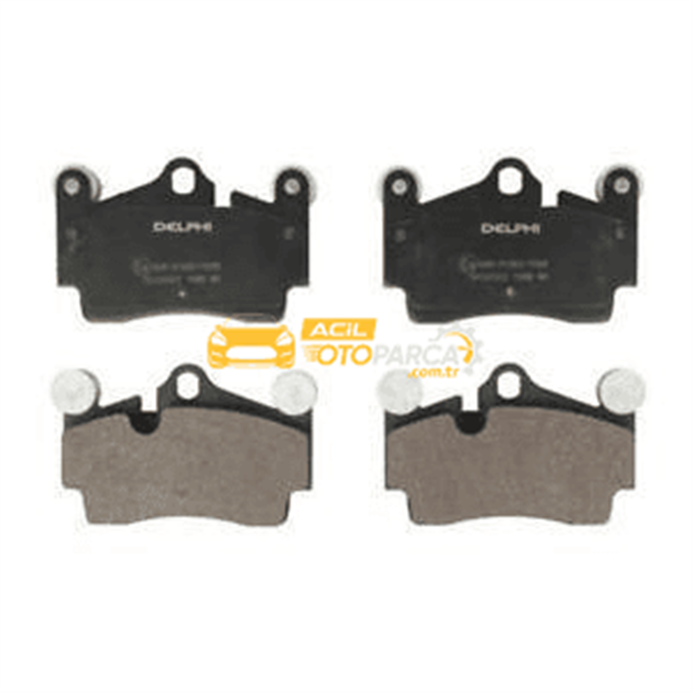 Volkswagen DELPHI LP1998 | Volkswagen Touareg 2002-2010 Model Arası Arka Fren Balatası