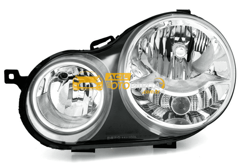 Volkswagen DEPO 441-1150L-LD-EM | Volkswagen Polo 2002-2005 Sol Far