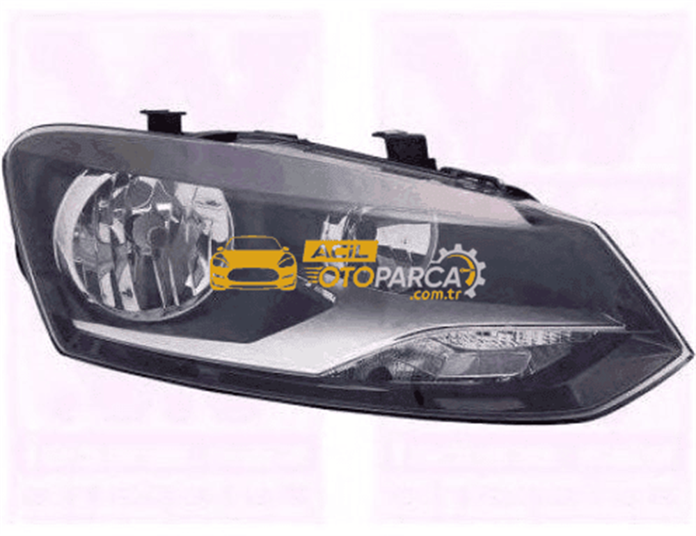 Volkswagen DEPO 441-11D6RMLDEM2 | Volkswagen Polo 2010-2016 Hella Tipi H7 Sağ Far