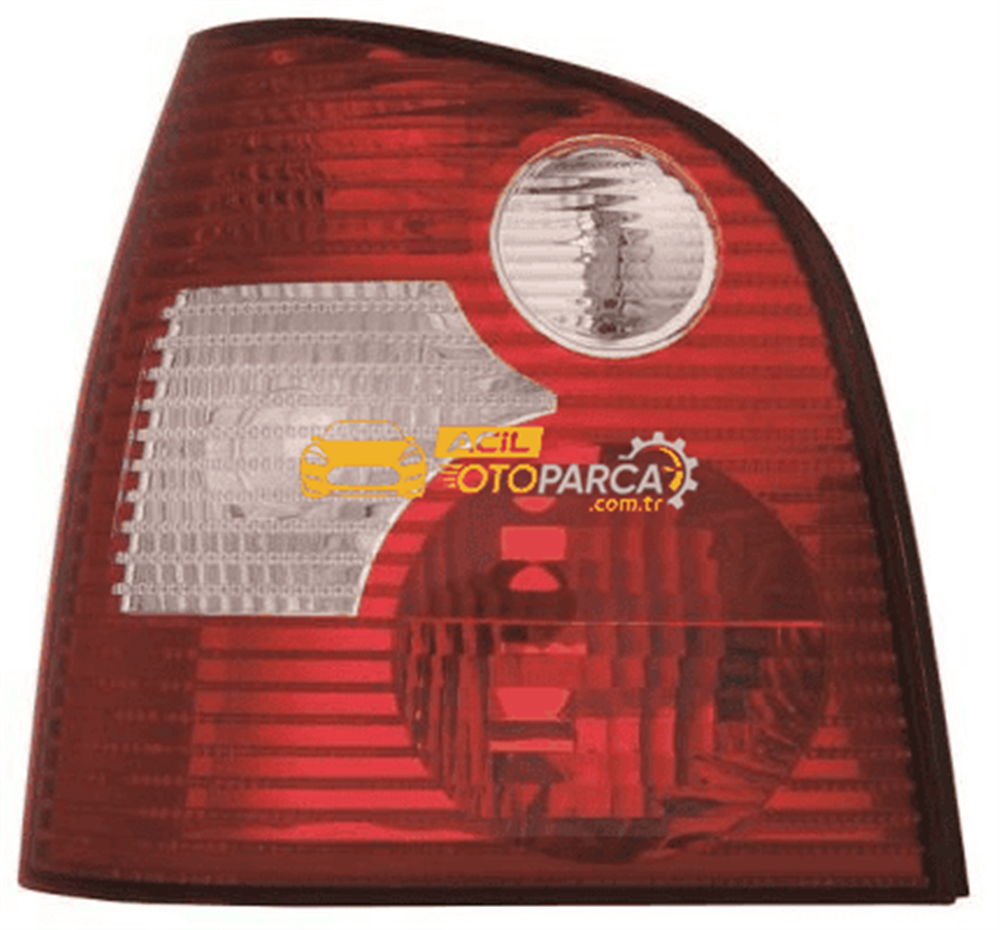 Volkswagen DEPO 441-1937L-UE-CR | Stop Lambası Sol Kırmızı Beyaz Volkswagen Polo IV 02 -