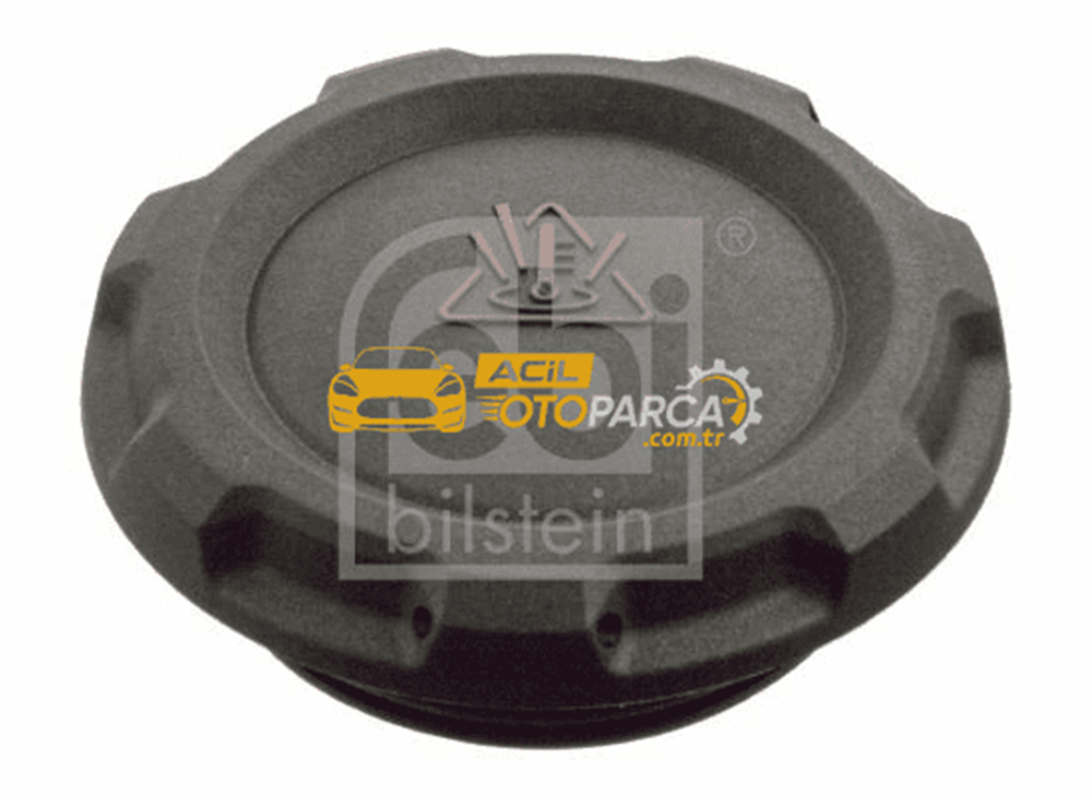 Volkswagen FEBI BILSTEIN 103522 | Genleşme Kabı Kapağı Siyah 1.0 1.2 1.4 1.5Tsı 1.6 2.0 TDI Cbzb Caxa Cava Ctha Ccta Cczb Cffa