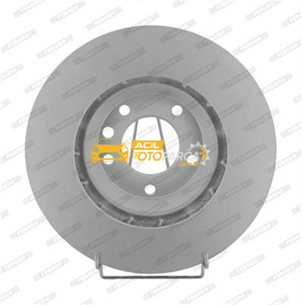 Volkswagen FERODO DDF1408RC-1 | Disk On (Ad) Sağ 03-Touareg-Q7-Cayenne Kaplamalı (Ø=350) (Kutu Fıyat Tek) | 2 Adet