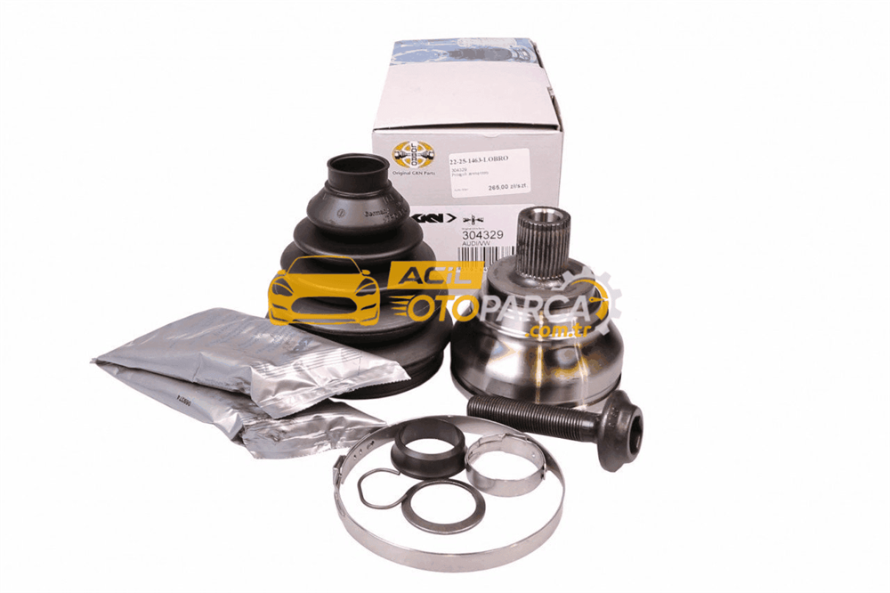 Volkswagen GKN 304329 | Volkswagen Tiguan 2009-2014 Model Arası Dış Aks Kafası (Körüklü)