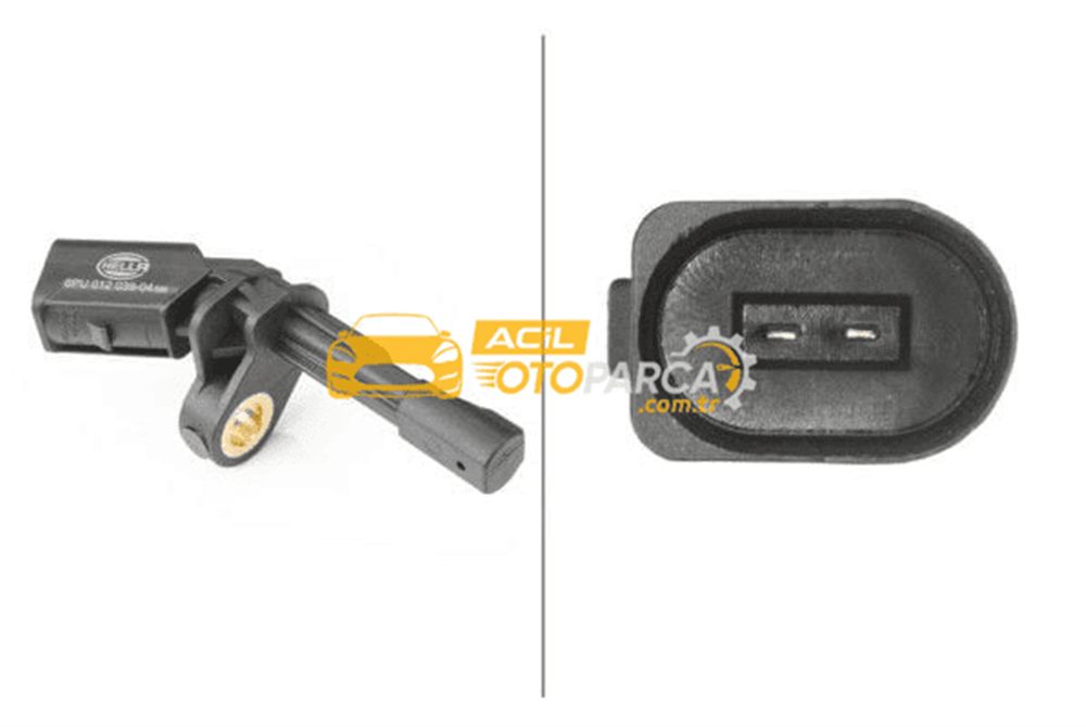 Volkswagen HELLA 6PU012039-041 | ABS Sensörü Arka Sağ Golf V Octavia II Passat Touran 04-11