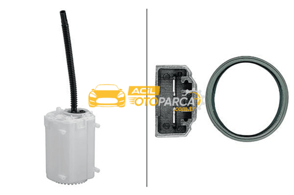 Volkswagen HELLA 8TF358146-241 | Yakıt Pompası Ibiza Fabia Polo 1.2 / 1.4 / 1.6 16V 02 -