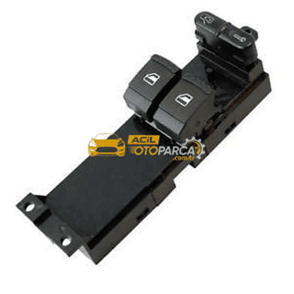 Volkswagen İTHAL 1J3959857B | Volkswagen Passat 1997-2005 Cam Açma Düğmesi Sol / Sürücü Tarafı 2 Li Tip