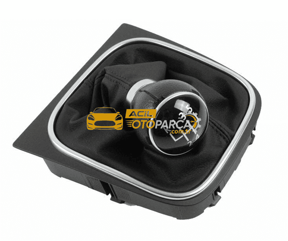 Volkswagen İTHAL 1K0711113BG | Volkswagen Jetta 2006-2014 Model Arası Vites Topuz Körüğü Komple Takım (5 ileri vites)