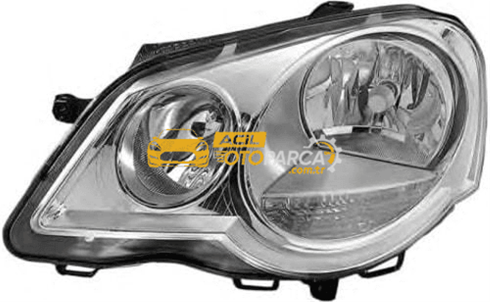 Volkswagen İTHAL 6Q1941008AT | Volkswagen Polo 2005-2009 Far Komple Sağ Ürün