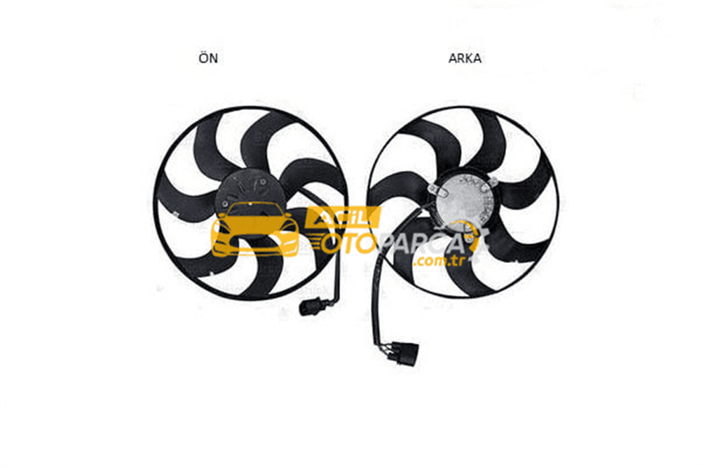 Volkswagen İTHAL 6R0959455D | Volkswagen Polo 2010-2017 Model Arası Küçük Fan Motoru