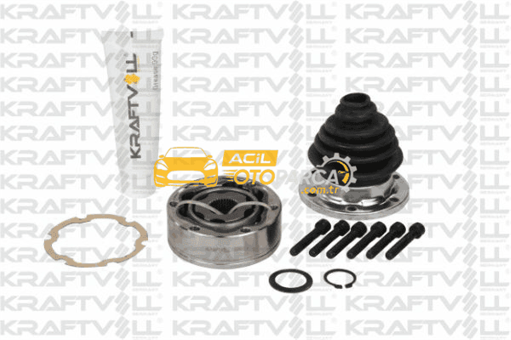Volkswagen KRAFTVOLL 01020005 | Aks Kafası İç Golf III Polo Classic Polo Passat Golf V Jetta 1.6 Düz