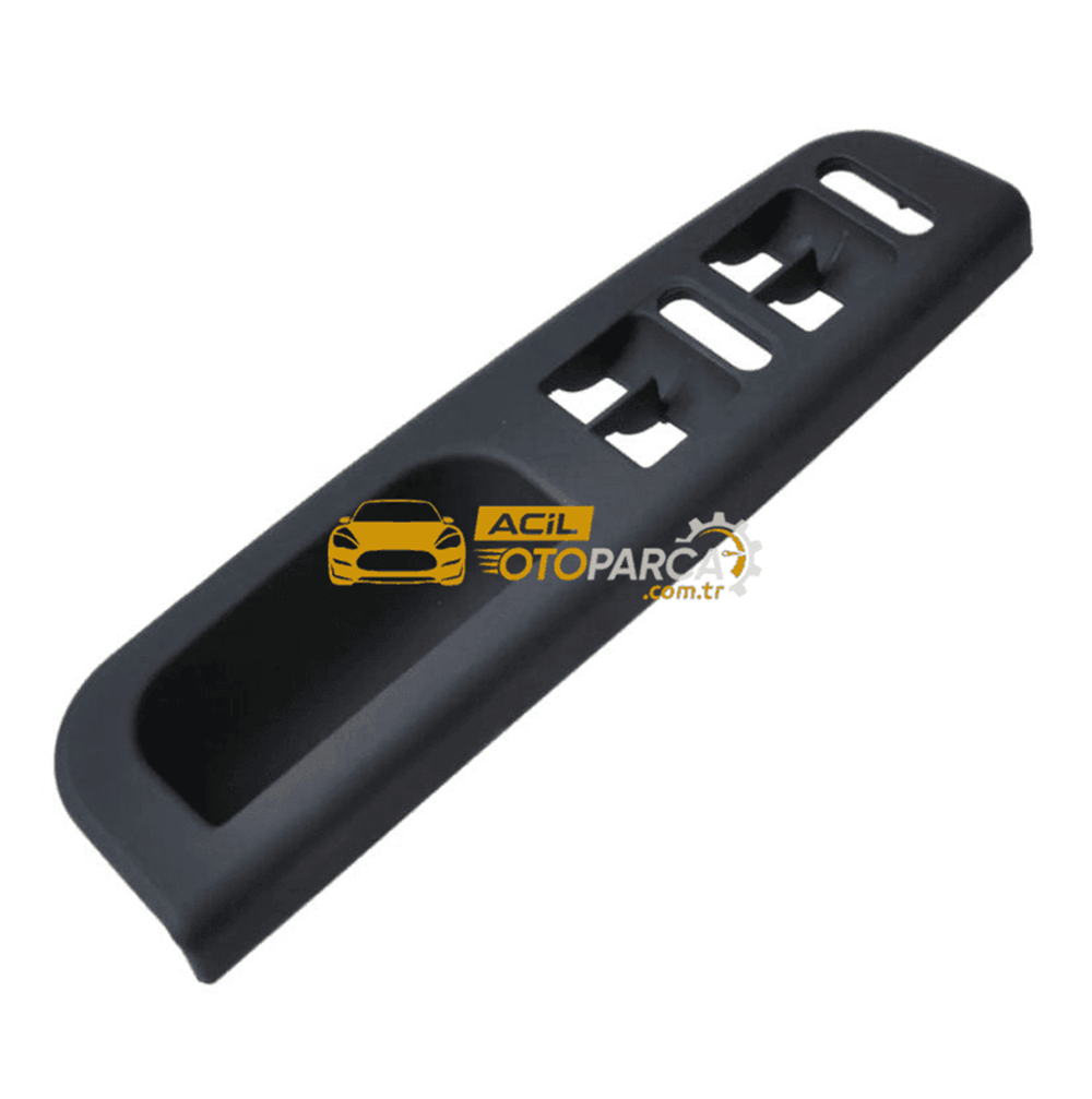 Volkswagen KRAFTVOLL 21030371 | Volkswagen Bora Sol Cam Açma Düğme Çerçevesi (Sürücü) -Siyah Renk