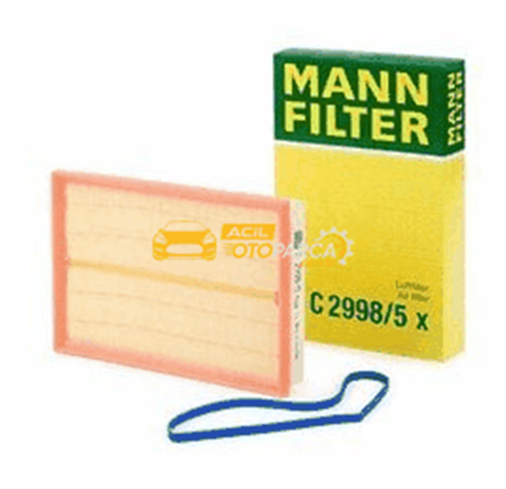 Volkswagen MANN C2998-5X | Volkswagen Polo 1,4 BBY BBZ BKY Hava Filtresi