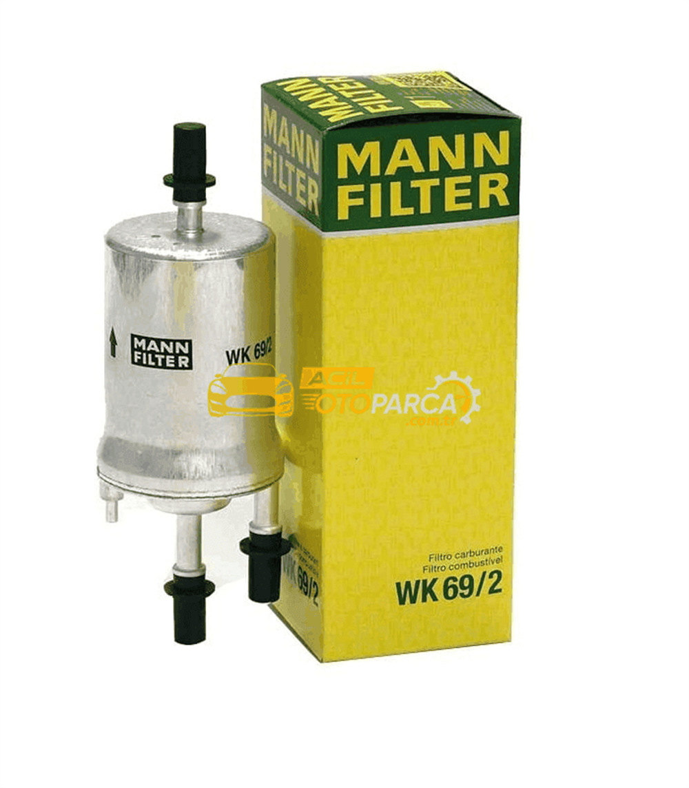 Volkswagen MANN WK69-2 | WK69-2 / Volkswagen Polo 1.4 (CGGB) Benzin Filtresi 4 Bar