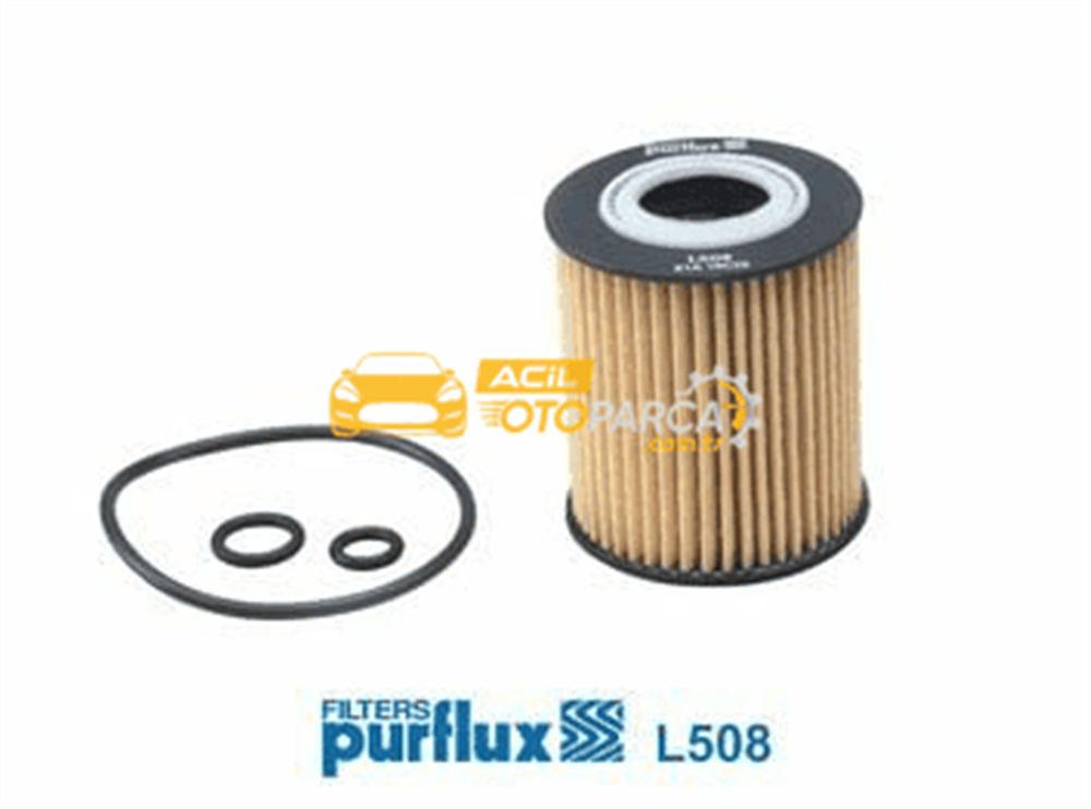 Volkswagen PURFLUX L508 | Yağ Filtresi 10-Polo 1.2Tdi